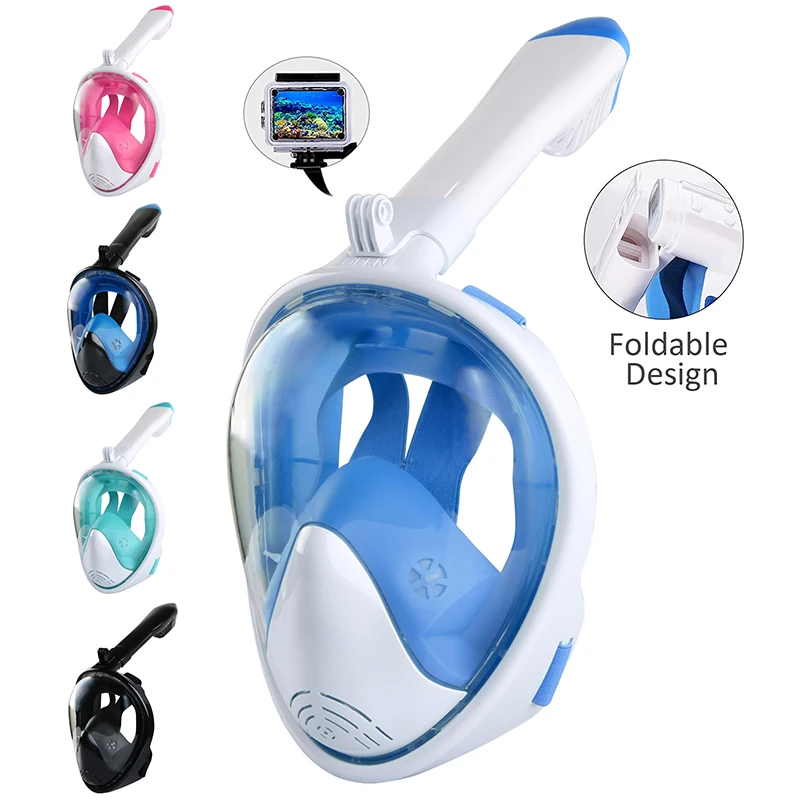 Маска для подводного плавания взрослых незапотевающая маска с широким обзором