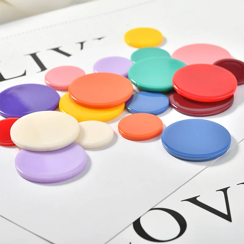 Круглые южнокорейские цветные заколки для волос Ya Ke Li Pian сделай сам ювелирные