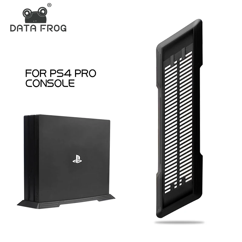 Док станция Data Frog Вертикальная с подставкой для консоли PS4 Pro|Подставки и