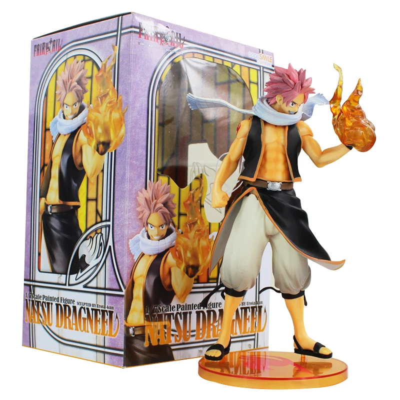 9 дюймов Natsu Dragneel аниме Сказочная Tail ПВХ фигурка коллекционная игрушка модель