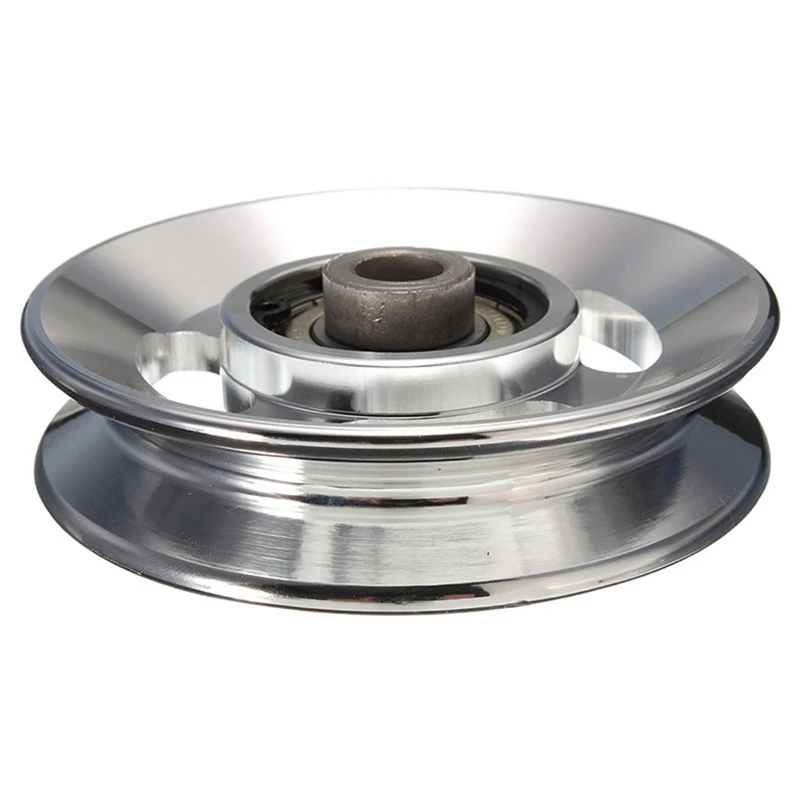 

Bearing Steel Bearings, U Grooves Pulley, Guide Wheel Wire Rope Lifting Wheel Fitness Equipment Accessories Pulley