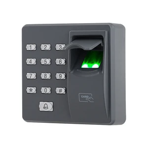 x6 keypad rfid card and fingerprint door access control system free global shipping