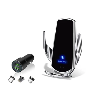 NEW depanet wireless car charger mount for support Mobile portable car phone holder for phone in car in Pakistan