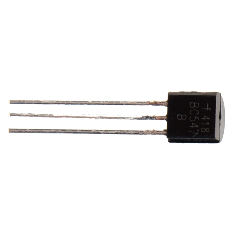 100 x Transistor NPN BC547 45V 100MA Black with 5 Pcs L7809CV 3 Terminals Through Hole 1.5A 9V Postive Voltage Regulator | Электроника