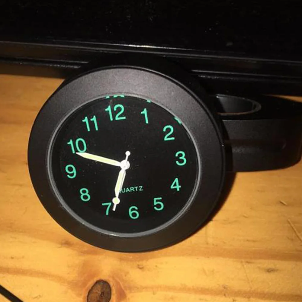 7/8 &quotводонепроницаемые мотоциклетные рулевые часы с креплением цифровые