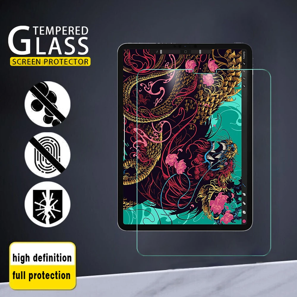 

Tempered Glass for Apple IPad Air 4 2020 10.9 Inch Screen Protector 9h for Air 4 A2072 A2316 A2324 A2325 Tablet Protective Film