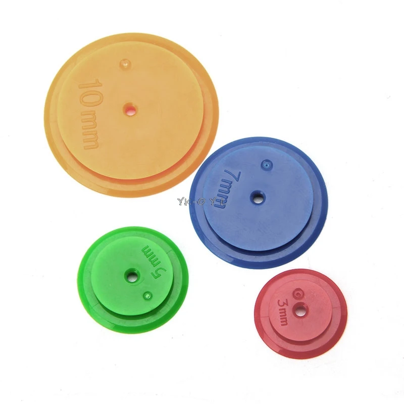 4 шт. Лоскутные параллельные колеса DIY изогнутая кривая линии портной швейный