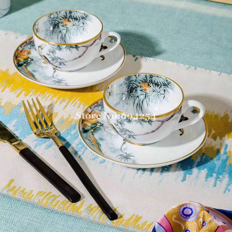 Новый набор кофейных чашек чайный сервиз в европейском стиле керамические