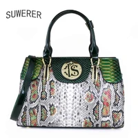 luxury designer handbag womens leather bags leather luxury designer handbag womens bag serpentine cowhide femme bag