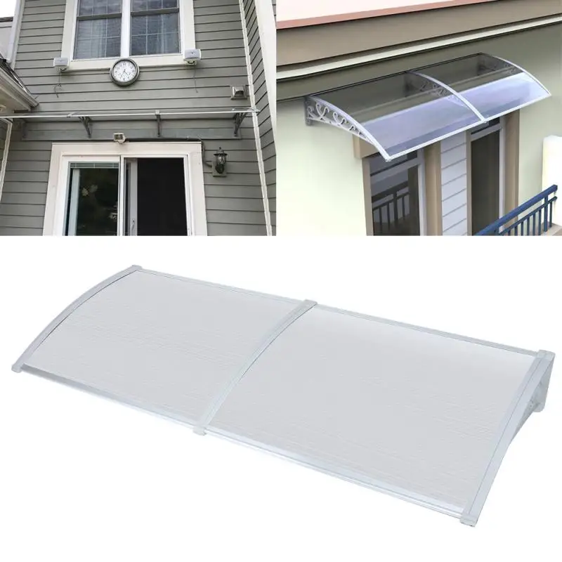 

1PC Front Door Window Awning Patio Cover Canopy Door Window Awning Gazebos Outdoor Door Canopy Awning Tent Anti UV Sun Shelter