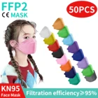10-50 шт., 5-слойная маска для лица KN95