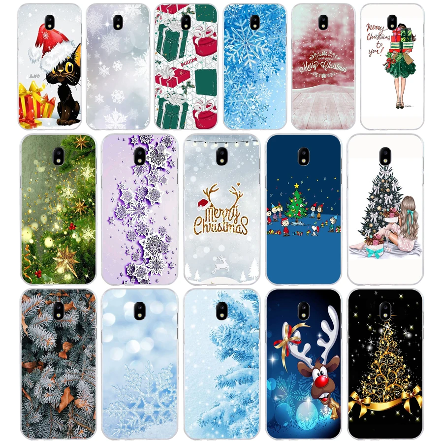 343FG Снеговик Красочный Счастливого Рождества 3 Мягкий Силиконовый ТПУ чехол для