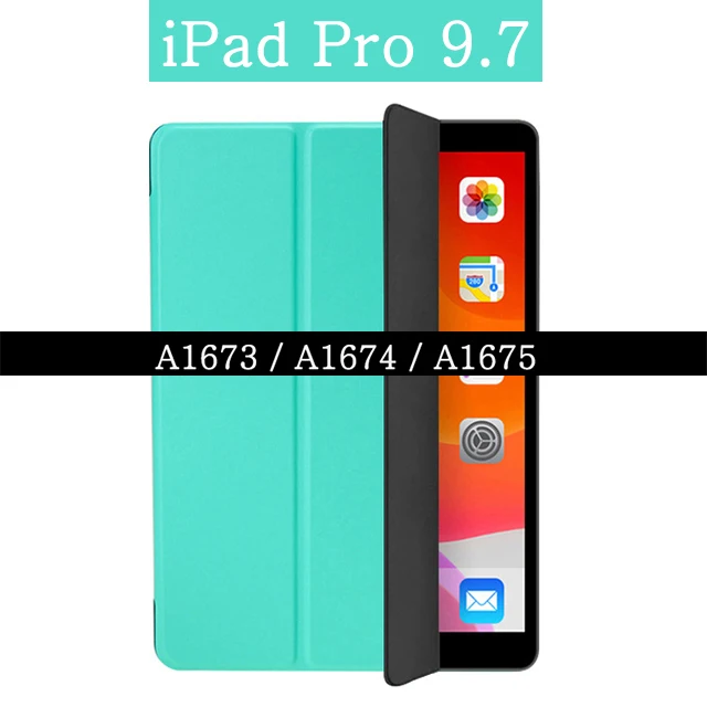 For iPad Pro 9.7 Магнитный чехол для Apple iPad Pro 9,7 A1673 A1674 A1675 9,7 ''дюймов 3g Wi-Fi LTE Funda из искусственной кожи, умный чехол с подставкой, флип-чехол - Цвет: For iPad Pro 9.7