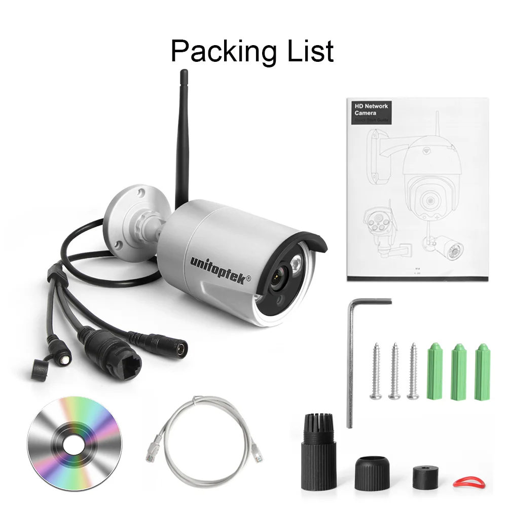 HD 720P 1080P Wifi IP камера безопасности Беспроводная запись 1.0MP 2MP ip Wi Fi с слотом для sd