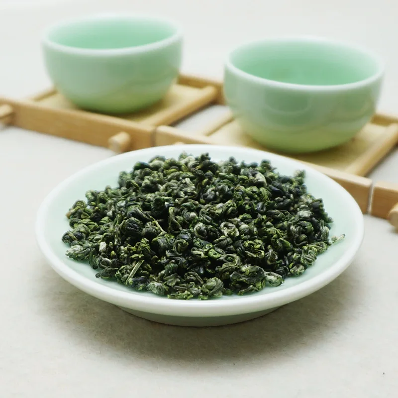 Зеленый китайский чай Юньнань Bi luo chun настоящая Органическая новая Ранняя весна