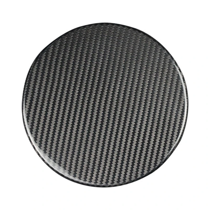 

Carbon Fiber Car Oil Fuel Tank Cap Cover Exterior Sticker for Chevrolet Camaro 2015-2020