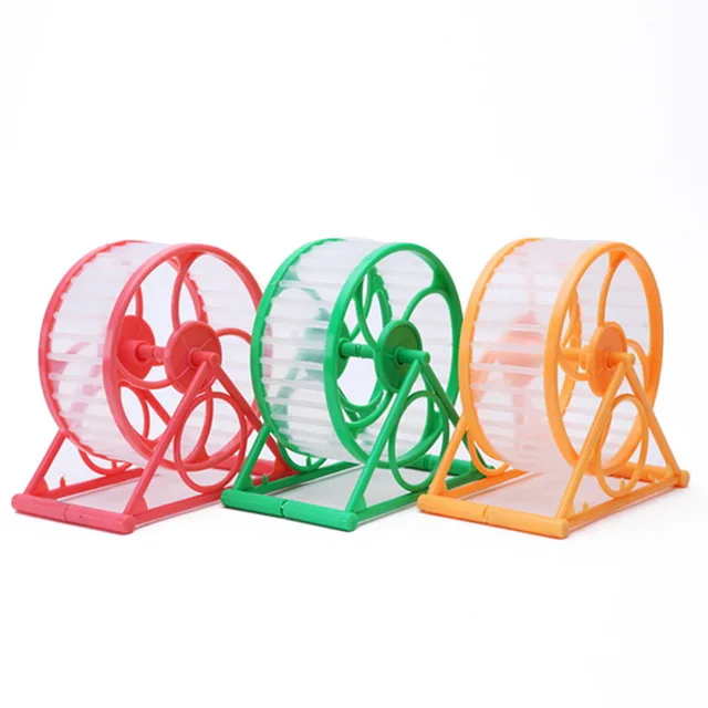 Hamster Toy Pet Jogging Hamster Sport Running Sport Wheel Cage Toy Interactive Exercise Wheel Cage For Small Animal Pet Supplies