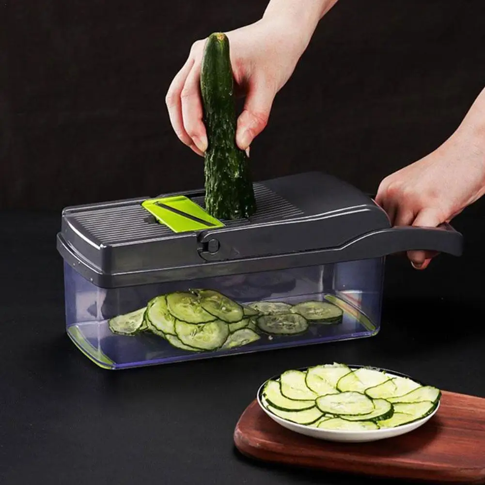 

Multifunctional Vegetable Cutter Fruit Slicer Steel Kitchen Accessories Gadgets Vegetable Slicing Grater J4R0