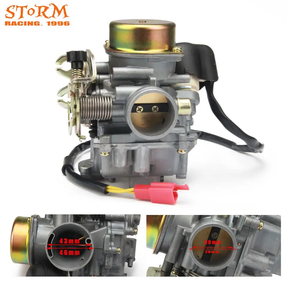 Карбюратор гонки JFG для CVK 30 мм карбюратор мопеда мотоцикла квадроцикла скутера GY6