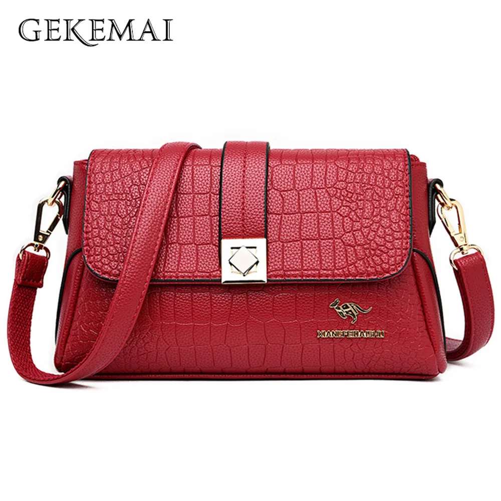 Сумка кросс-боди женская из натуральной кожи модный дизайнерский мессенджер