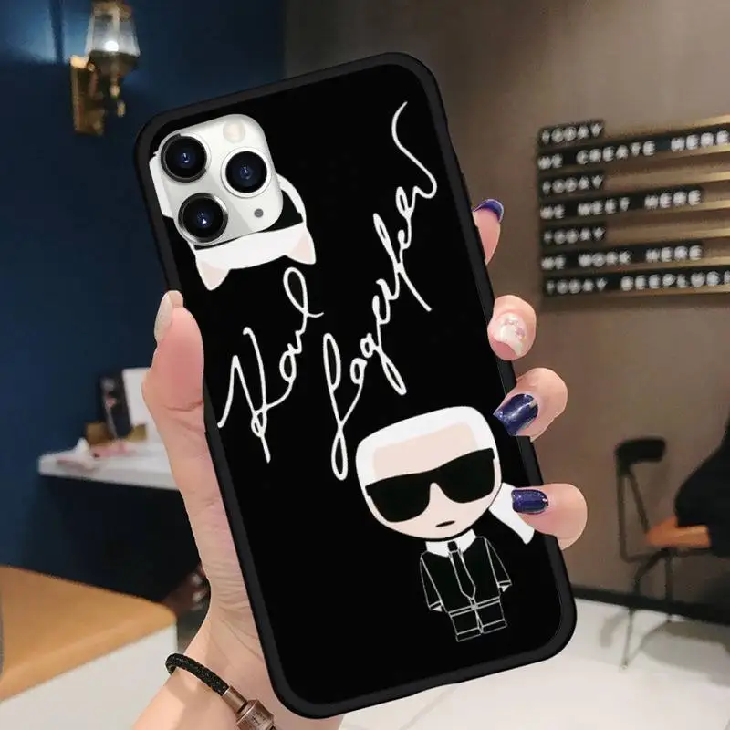 

Luxury brand designer K-KARLs CUTE NEW Phone Case for iPhone 11 12 pro XS MAX 8 7 6 6S Plus X 5S SE 2020 XR
