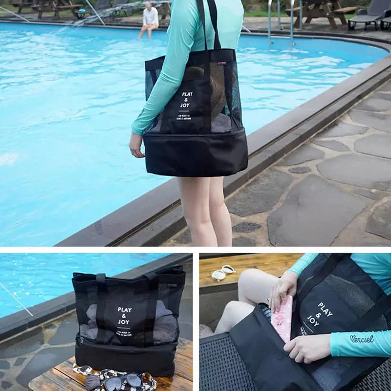 Сухая и влажная водонепроницаемая сумка для фитнеса спортивная плавания на