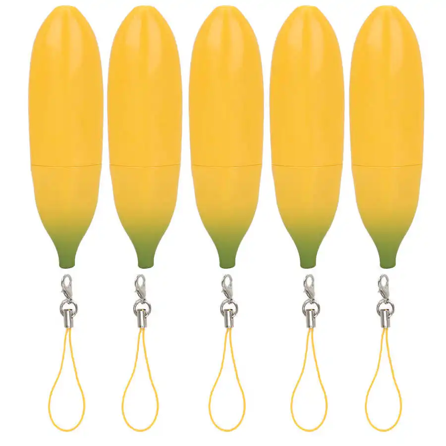 5 шт. в форме банана DIY пустая губная помада туба бальзам бутылке контейнер