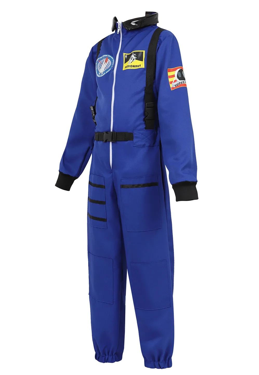 Детский костюм астронавта Космический пилот ролевая игра на Хэллоуин белые