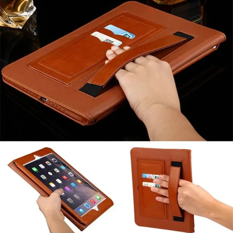 Умный чехол книжка из натуральной кожи для Apple iPad 5 6 Air 1 2 новый 2017 2018 9 7 дюйма Air1 Air2