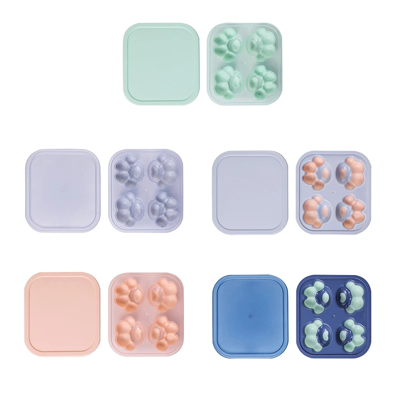 

Ice Mold Silicone Cute Animal Ice Mold Abrasive 3D Ice Mold Bear Mold Silicone Creative Coffee Milk Tea Ice Cream Tool Wholesale