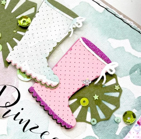 Металлические Вырубные штампы форма для декорирования обуви от дождя