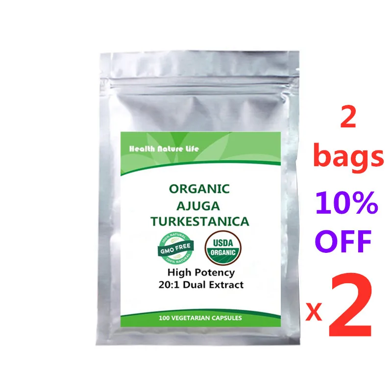 Органический Туркестанский порошок с высокой мощностью 20:1 туркестерон x 100 в