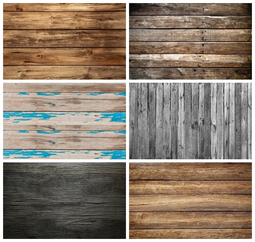 

Old Wooden Backdrops For Photography Planks Board Texture Baby Cake Smash Doll Portrait Photo Background Digital Photo Studio