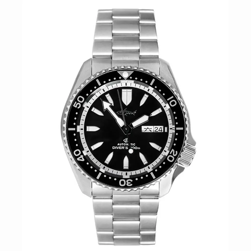Часы наручные мужские с автоподзаводом водонепроницаемые 200 м | Наручные часы