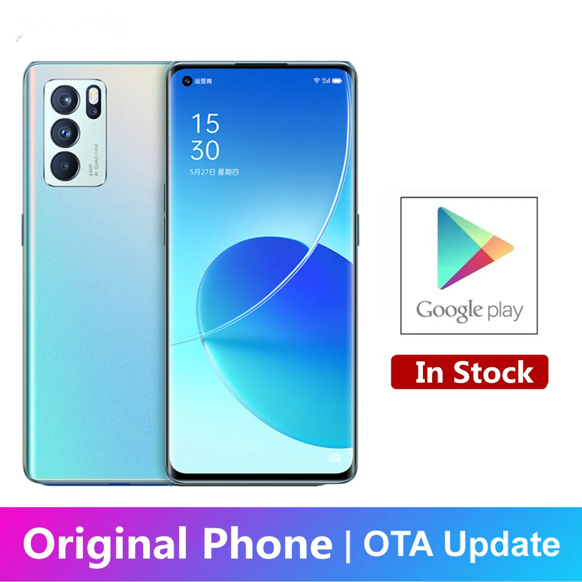 Смартфон Oppo Reno 6 Pro в наличии дюйма 90 Гц 65 Вт Мп 5G Android 11 сканер лица 55 | Мобильные