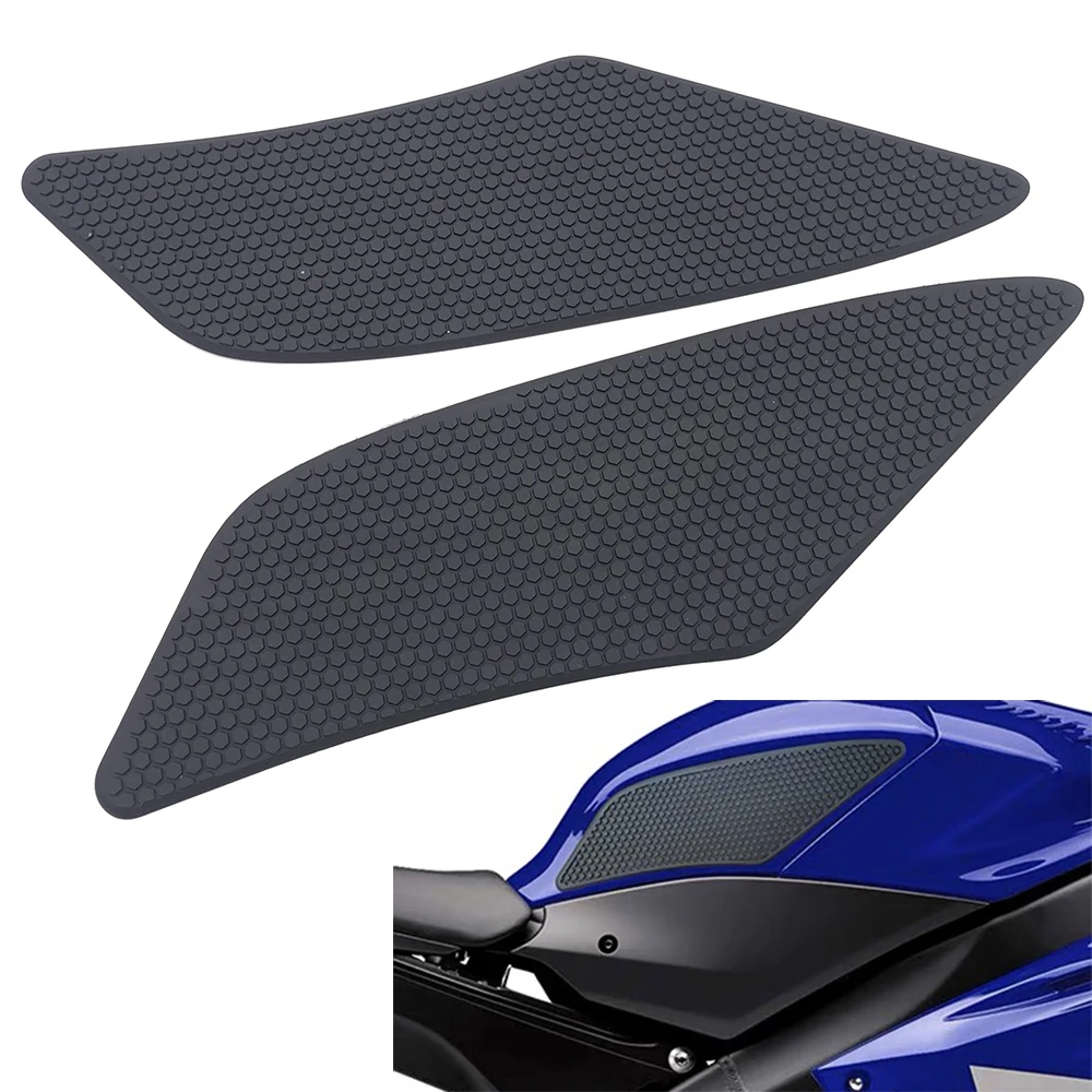 

Для Yamaha YZF-R6 YZFR6 2017-2020 2019 2018 мотоциклетные Нескользящие наклейки на бак мотоцикла Тяговых Pad Сторона наколенник протектор