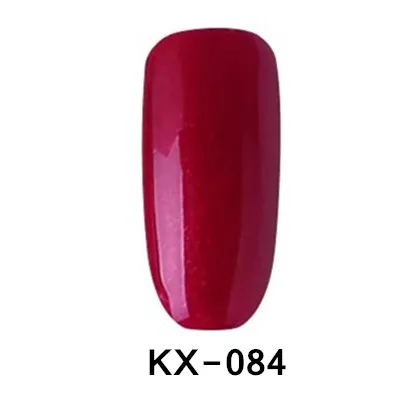 KX084 Gel 8ML KODIES зимний цветной гель лак глазурь замачиваемый УФ светодиодный гель для ногтей художественный Гель-лак для ногтей Vernis Полупостоянный лак для ногтей 8 мл Gellak - Цвет: KX084 Gel 8ML