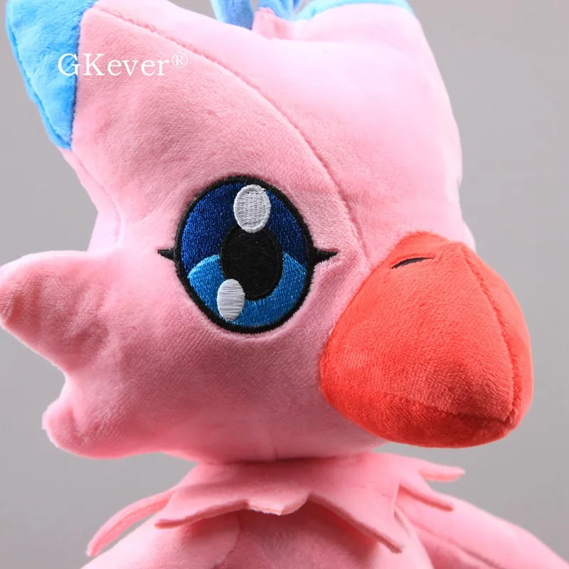 Mu&ntilde;eco de peluche de Anime de 32 cm para ni&ntilde;os, mu&ntilde;eco de peluche suave Kawaii de 13 ", de Color rosa, Digimon Piyomon-4