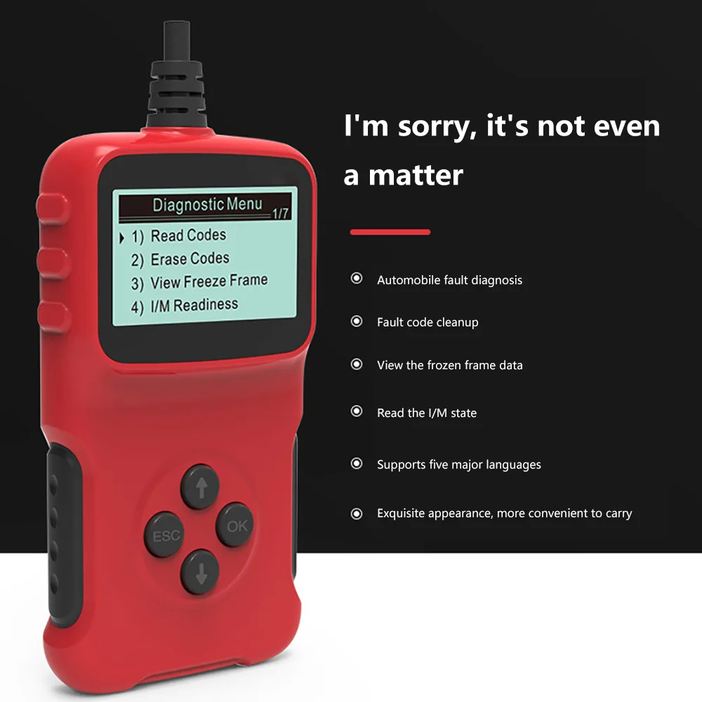 Интерфейс OBD2 автомобильный детектор неисправностей диагностический инструмент