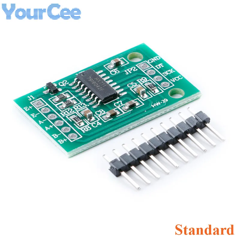 5 шт. HX711 модуль датчика взвешивания Мини Стандартный двухканальный выделенный
