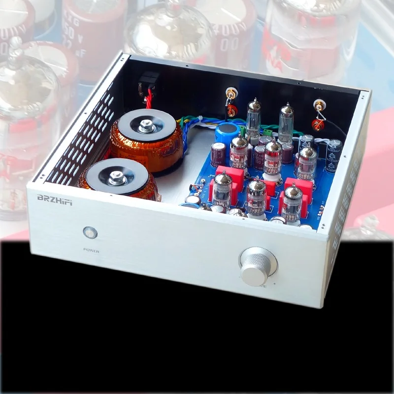 

12AX7 *6 pcs 6Z4 *4 pcs Reference France JP200 Preamplifier Circuit Hifi Stereo Tube Preamp Finished