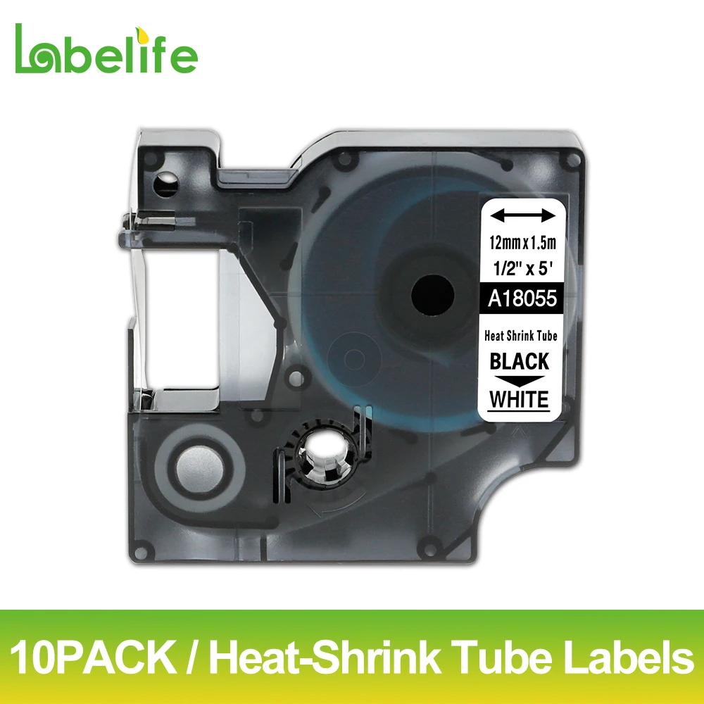 10 шт./упаковка термоусадочные трубки 12 мм 18055 дюйма | Компьютеры и офис