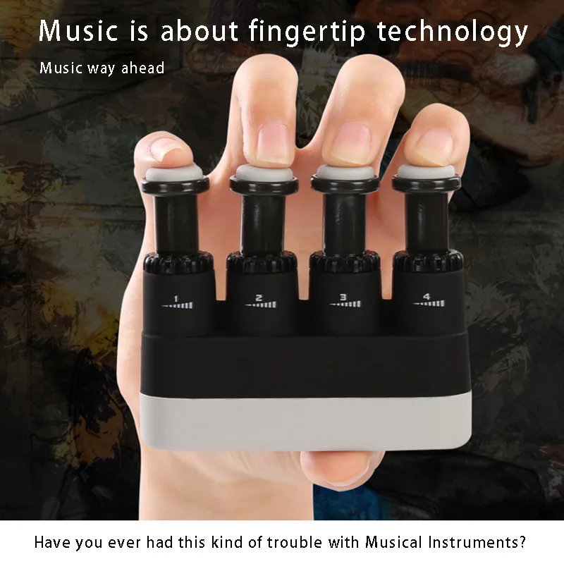 

Professional All Types Aroma Hand Finger Exerciser Medium Tension Adjustable Hand Grip Trainer Natural Rubber Guitar Bass Piano
