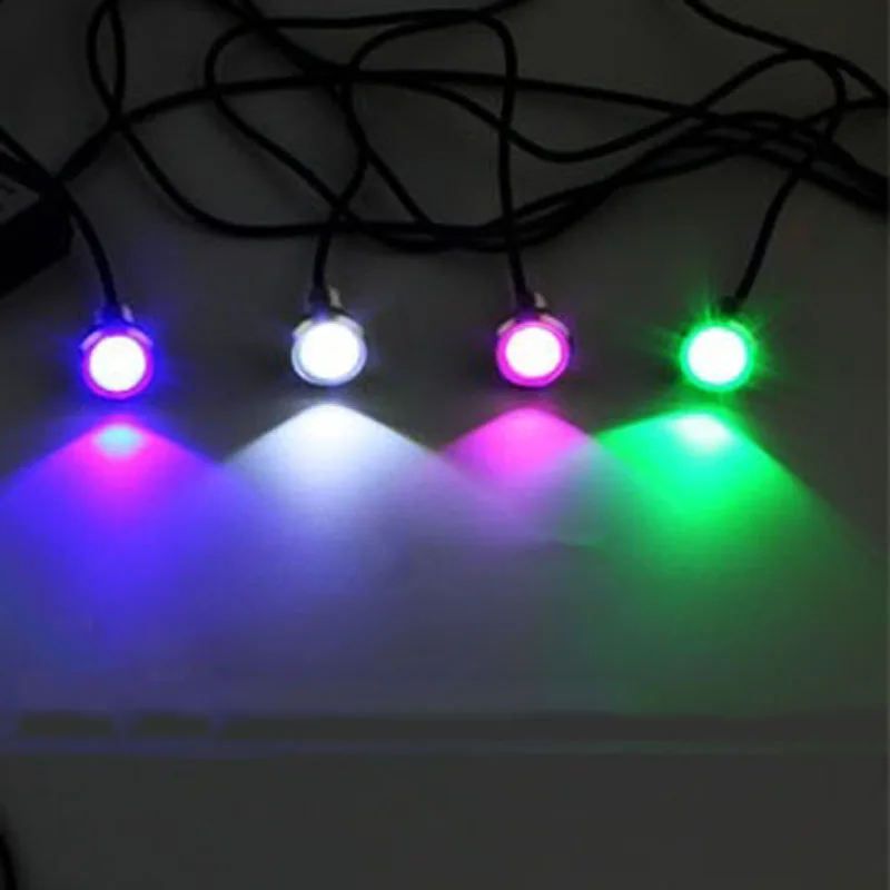 4 шт. светодиодный ЛОДКА светильник Водонепроницаемый внешний валик