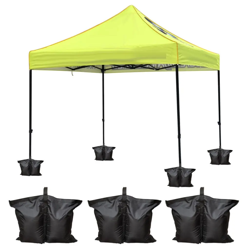 

4PCS/SET Canopy Weight Bags For Canopy Tent Sand Bags Leg Weights For Instant Outdoor Sun Shelter Canopy Legs