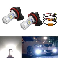 2x h8 h11 led hb4 9006 fog lights bulbs canbus no error 2835smd car driving running lamp auto led 12v 24v