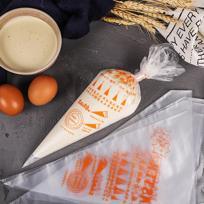 

Disposable Pastry Bags Reusable Cream Nozzles Plastic Piping Converter Cake Decorating Tools For Baking Kitchen Accessories