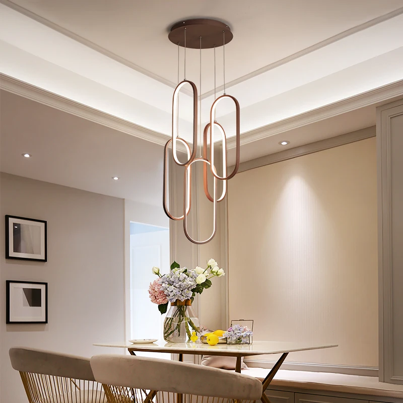 Современные светодиодные подвесные светильники TRAZOS для столовой бара кухни