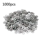 Металлическая Шайба для болтов, плоская шайба из нержавеющей стали 304, 1000500250 шт., M1.6 M2 M2.5 M3 M4 M5 M6 M8 M10 для болтов