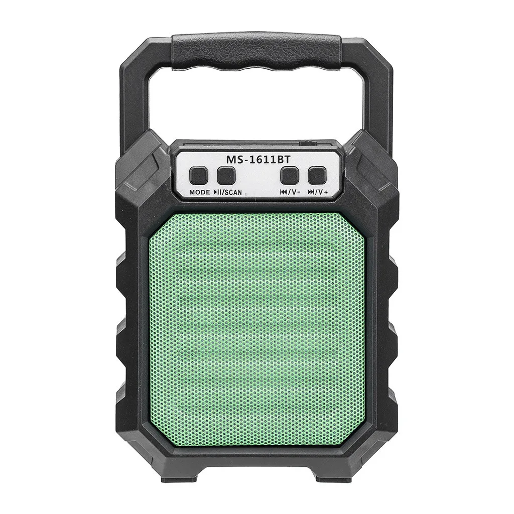 Портативный Blueteeth динамик Fm Mp3 открытый беспроводной стерео сабвуфер поддерживает Usb/Tf вход высокое качество звука#10